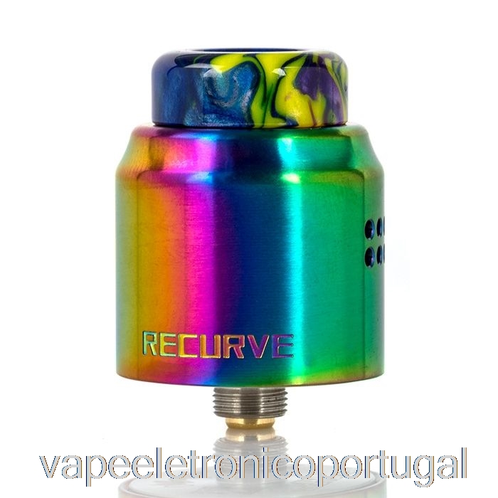 Vape Eletrônico Wotofo X Mike Vapes Recurvo Duplo 24mm Rda Arco-íris